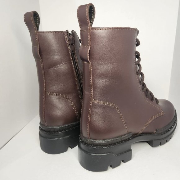 New Steve Madden Jasimyn Combat Boots - Picture 6 of 8